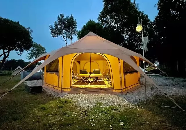 wees stil subtiel Weg Octagon Safari Canvas Belle Tent – Villa Novus LLC