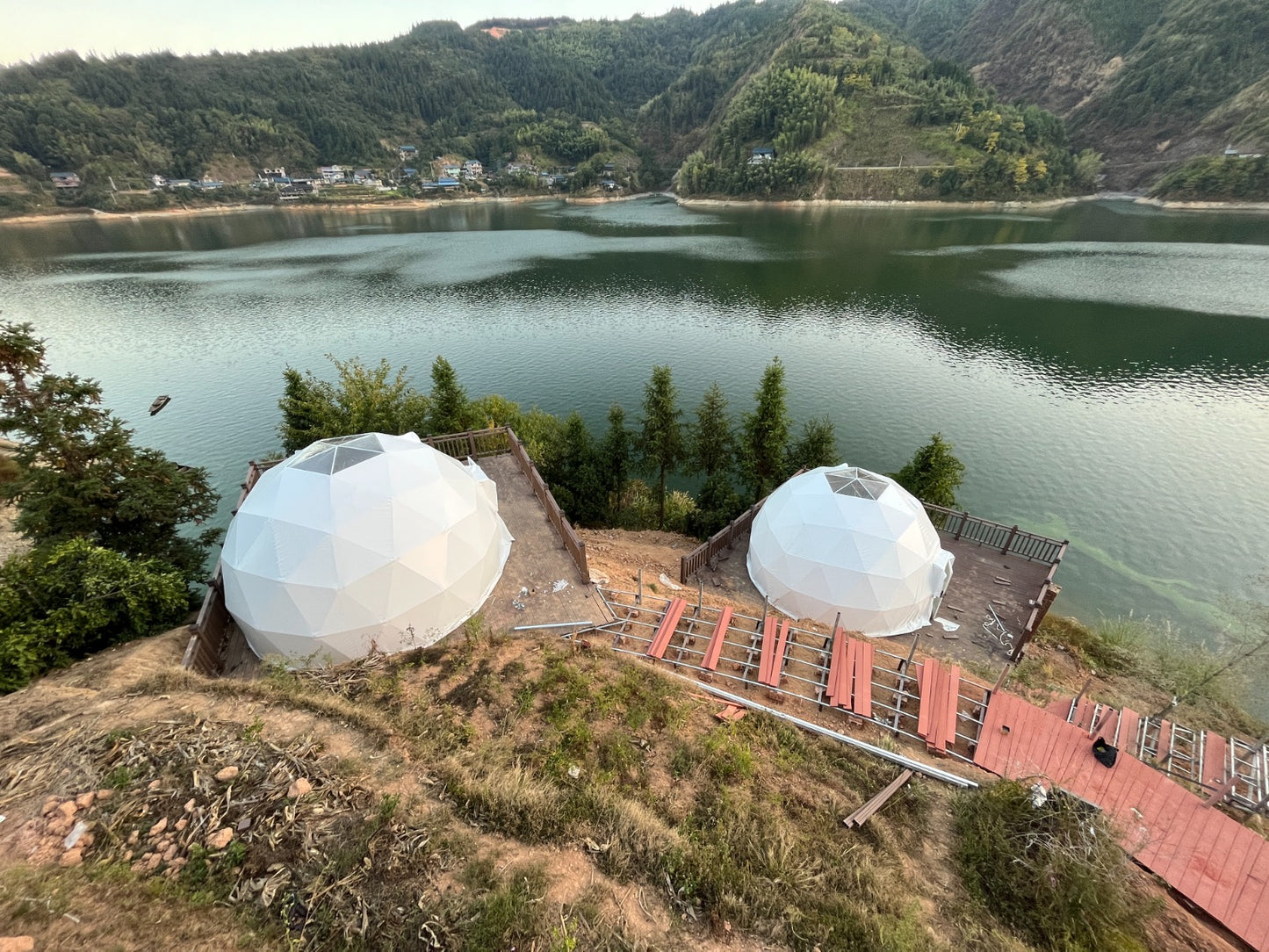 Premium Geodesic Dome Outdoor Glamping